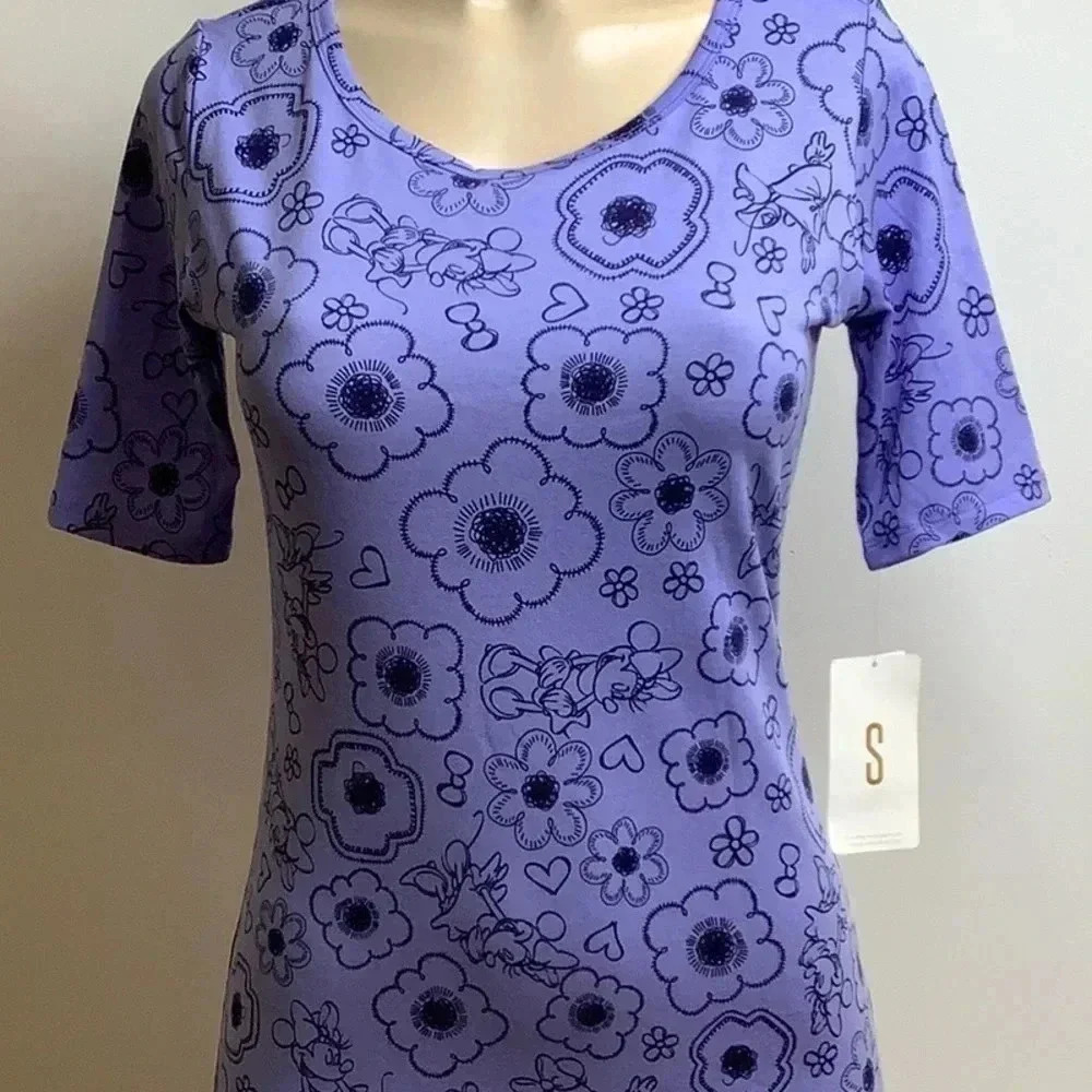 LuLaRoe Size Small Disney Collection 3/4 Sleeve Dress. New With Tags. - Picture 2 of 6